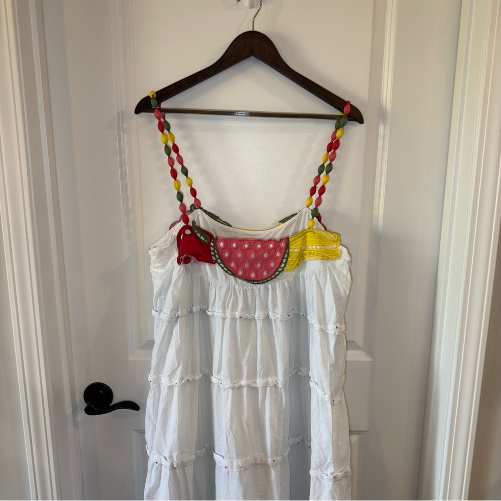 FARM Rio Fruits Richilieu Sleeveless Midi Dress - Picture 9 of 13